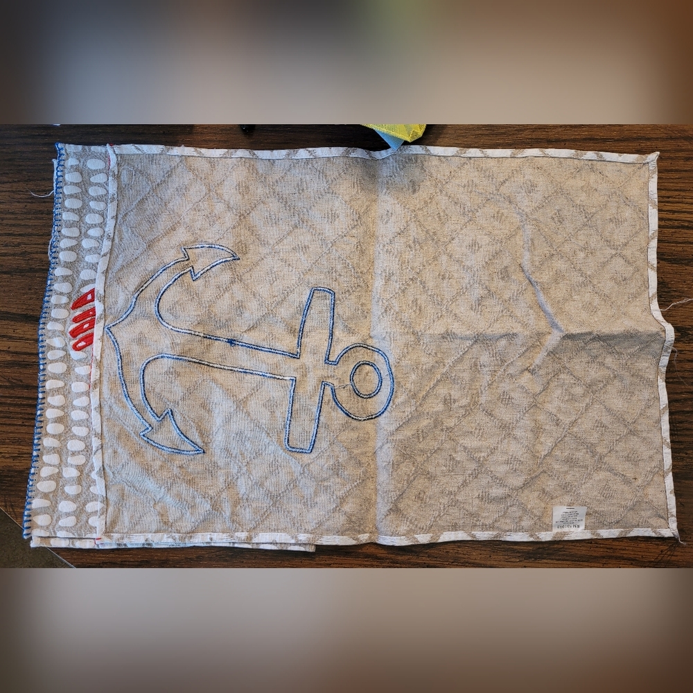 Nautical Anchor and Crab Kitchen Towels - Picture 4 of 4
